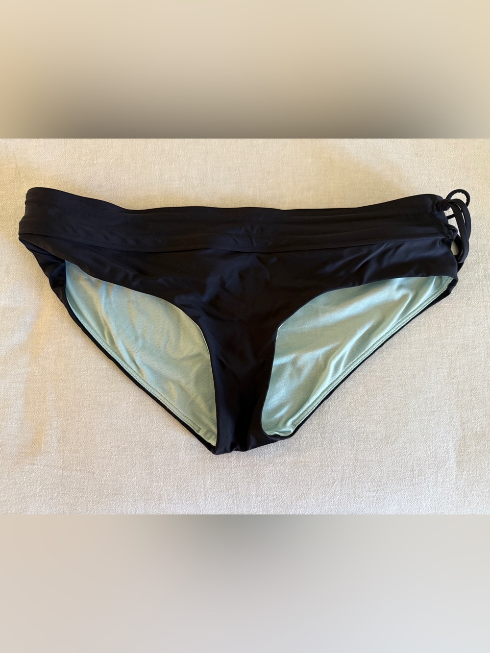 Black Bikini Bottom, Size M by Prana